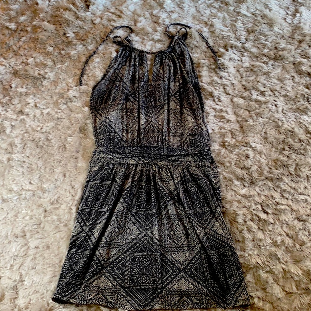 Fun Design Dress from Black & White with built in strapless liner